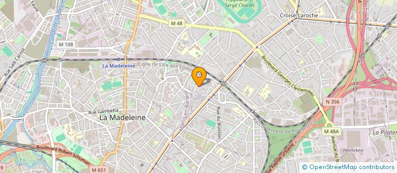 localisation de l'entreprise MIGHTY PROD à MARCQ-EN-BARŒUL