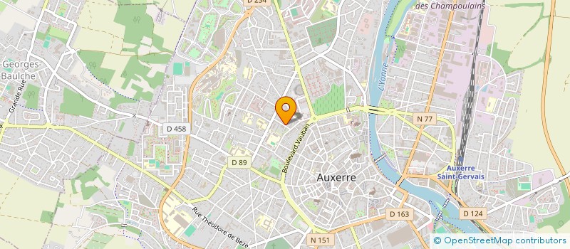 localisation de l'entreprise MIGHTYSLOTH à AUXERRE