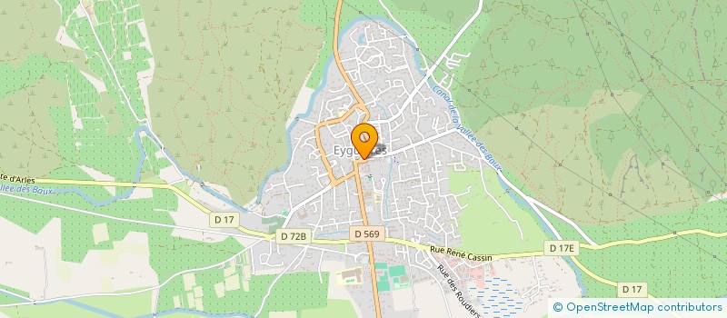 localisation de l'entreprise MIGI  EYGUIERES