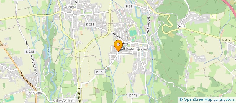 localisation de l'entreprise MIGIMA  BARBAZAN-DEBAT