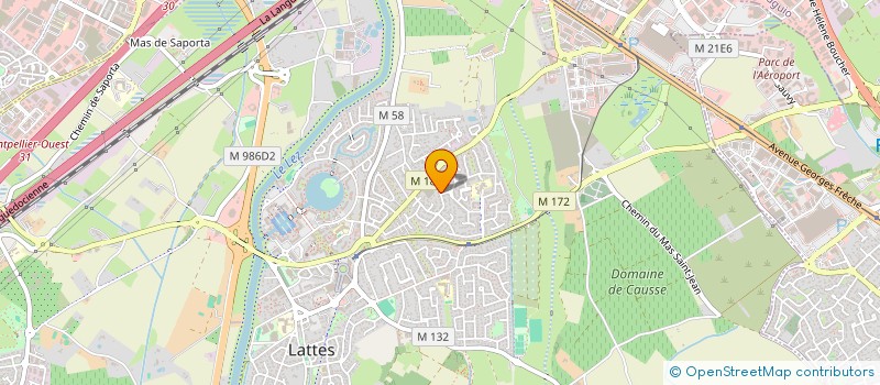 localisation de l'entreprise MIGLIETTE à LATTES