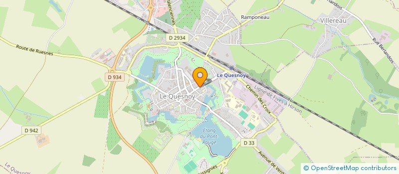localisation de l'entreprise MIGLIORETTI à LE QUESNOY