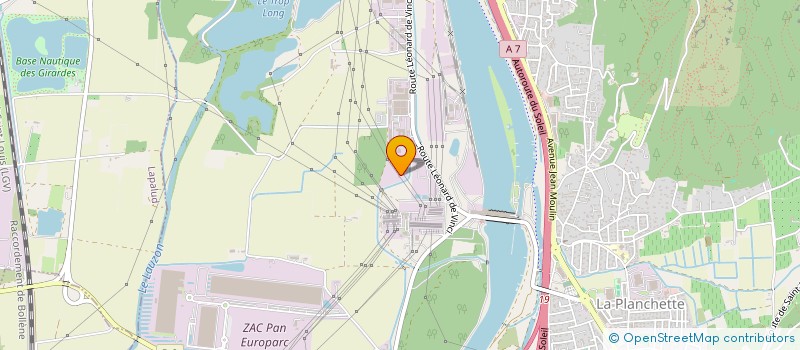 localisation de l'entreprise MIGLO  BOLLENE