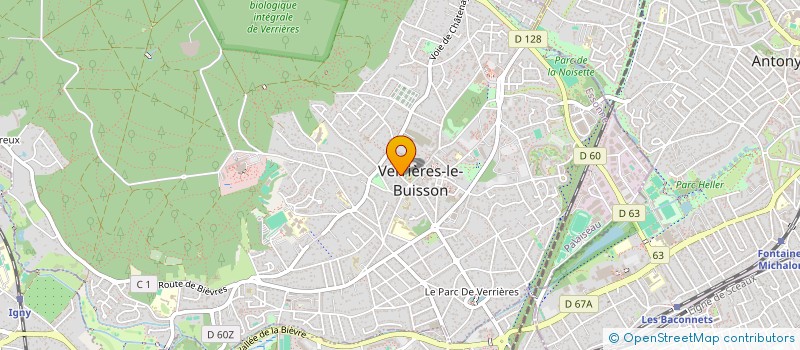 localisation de l'entreprise MIGNAUX IMMOBILIERE à VERRIERES-LE-BUISSON