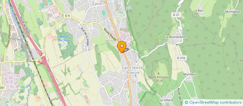 localisation de l'entreprise MIGNOLA AMEUBLEMENT  CHALLES-LES-EAUX