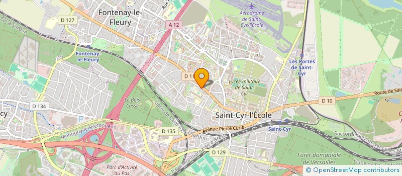 localisation de l'entreprise MIGNOLET-YVON à SAINT-CYR-L'ECOLE