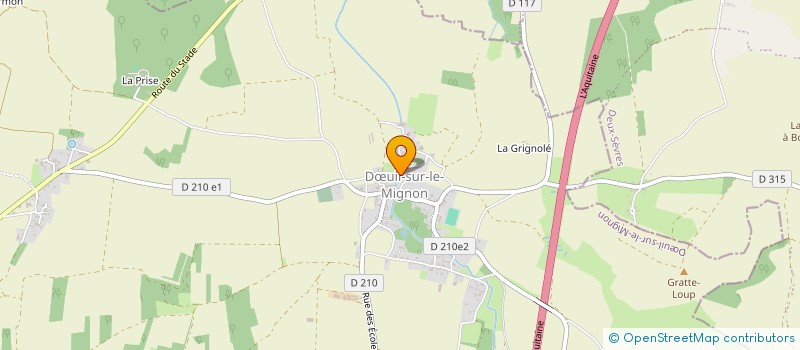 localisation de l'entreprise MIGNON 2000  DUIL-SUR-LE-MIGNON