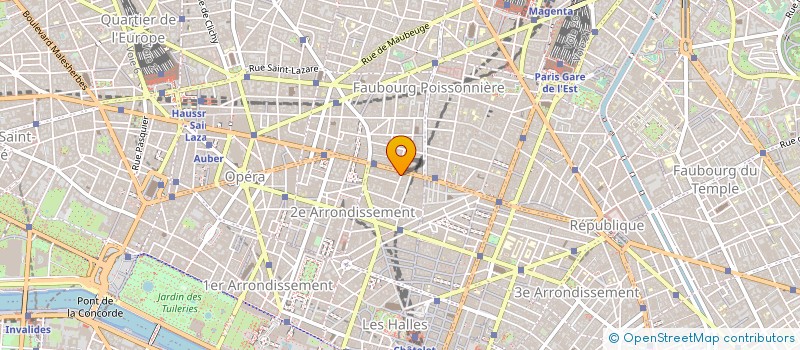 localisation de l'entreprise MIGNOT à PARIS
