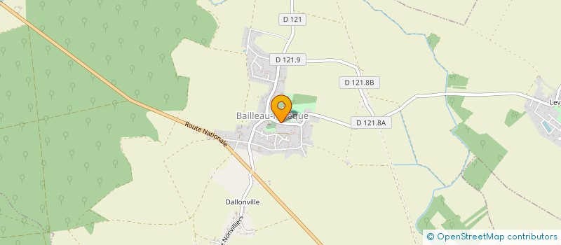 localisation de l'entreprise MIGNOT BLOT SARL à BAILLEAU-L'EVEQUE