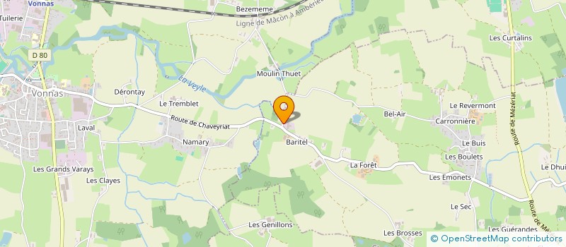 localisation de l'entreprise MIGNOT SARL à CHAVEYRIAT