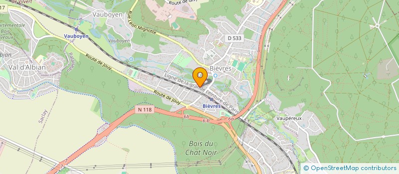 localisation de l'entreprise MIGNOTTE IMMO  BIEVRES