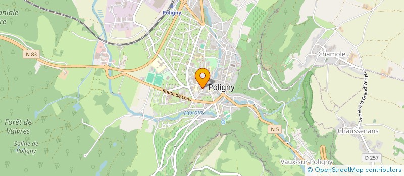 localisation de l'entreprise MIGO  POLIGNY