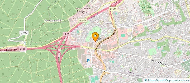 localisation de l'entreprise MIGOT & BARTHELEMY  LAXOU
