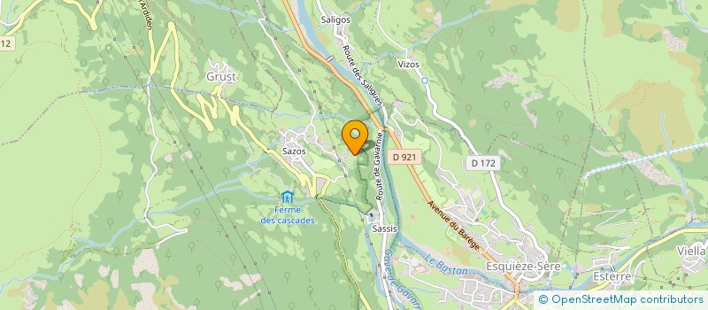 localisation de l'entreprise MIGOUELOU  SAZOS