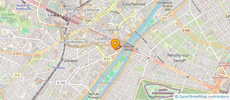 localisation de l'entreprise MIGR  PUTEAUX