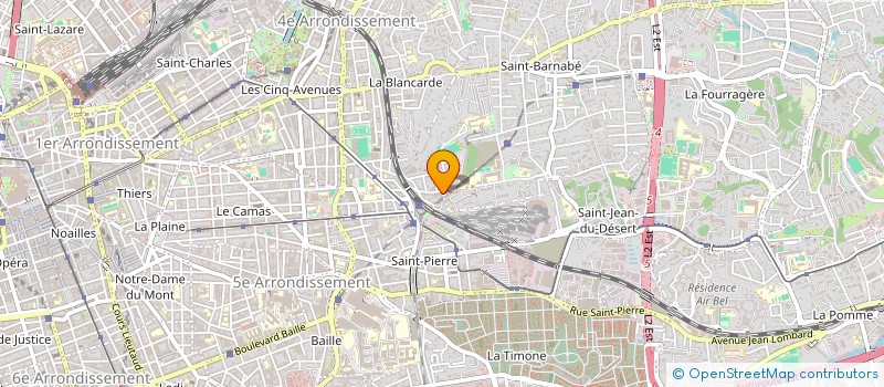 localisation de l'entreprise MIGRANTS ACTEURS POUR LA SANTE LA SOLIDARITE ET L INTEGRATION EN FRANCE à MARSEILLE