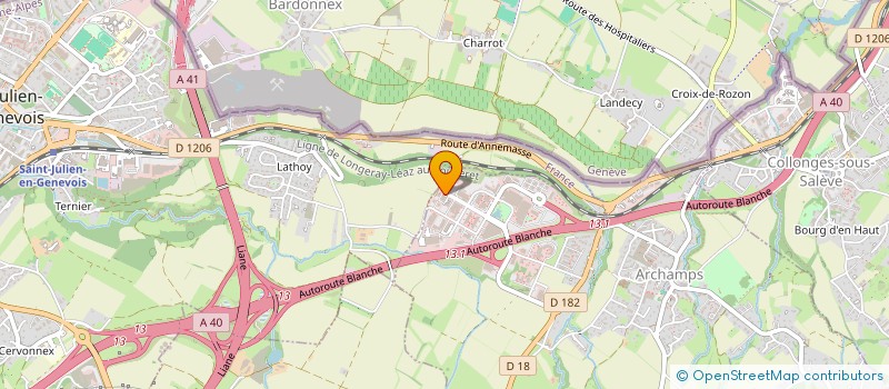 localisation de l'entreprise MIGROS FRANCE à ARCHAMPS