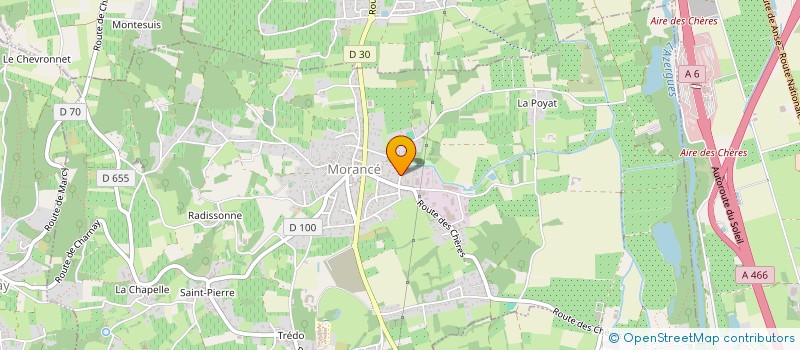 localisation de l'entreprise MIGROUP  MORANCE