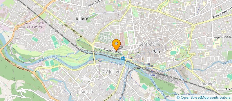 localisation de l'entreprise MIGUEL BARTOLOME SERVICES à PAU