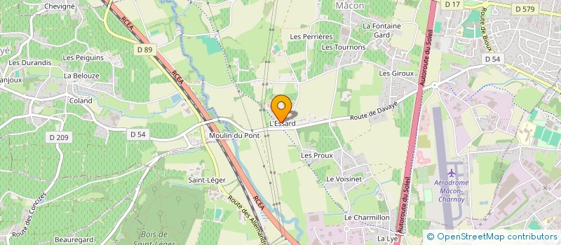 localisation de l'entreprise MIGUEL FERNANDES ET FILS  CHARNAY-LES-MACON