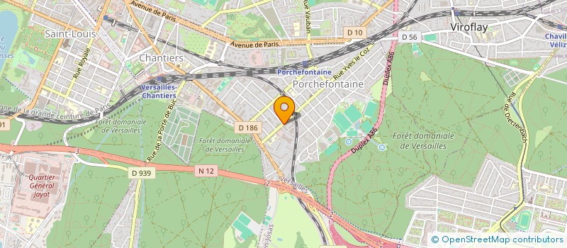 localisation de l'entreprise MIGUET SA à VERSAILLES