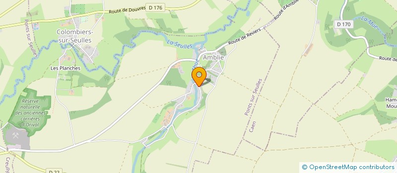 localisation de l'entreprise MIGUIPI  PONTS SUR SEULLES