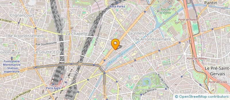 localisation de l'entreprise MIH  PARIS