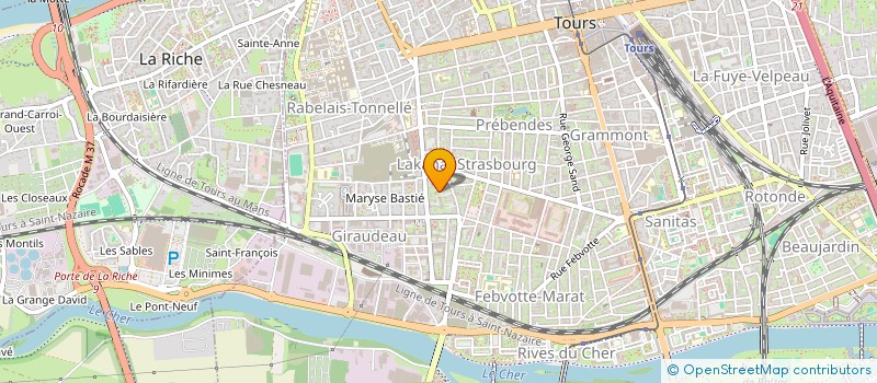 localisation de l'entreprise MIH - MIKE IT HAPPEN  TOURS