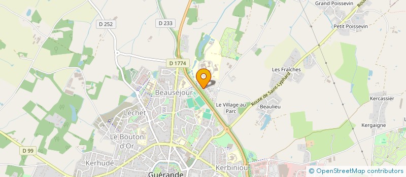 localisation de l'entreprise MIHAFIT  GUERANDE