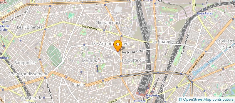 localisation de l'entreprise MIHAILOVIC à PARIS
