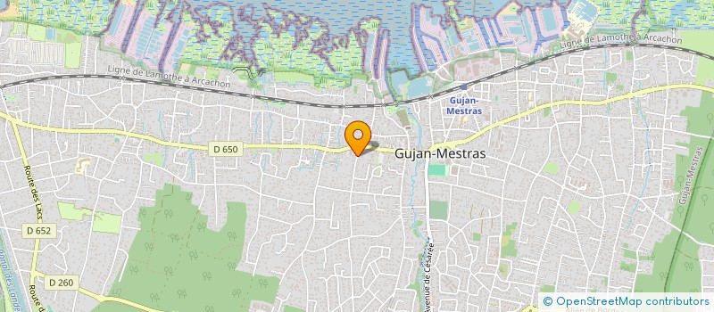 localisation de l'entreprise MIHAYAE  GUJAN-MESTRAS