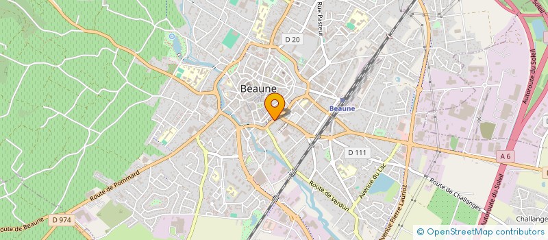 localisation de l'entreprise MIHC à BEAUNE