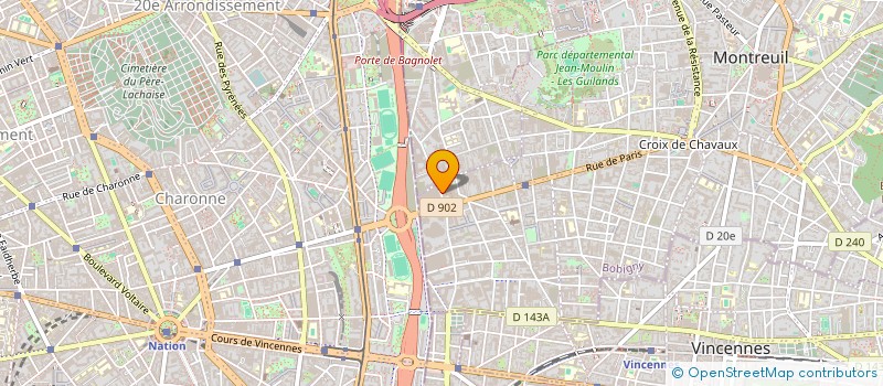 localisation de l'entreprise MIHM à MONTREUIL