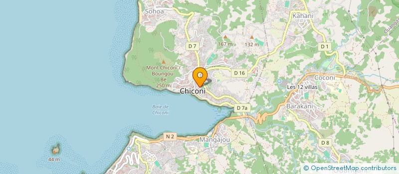 localisation de l'entreprise MIHONO à CHICONI