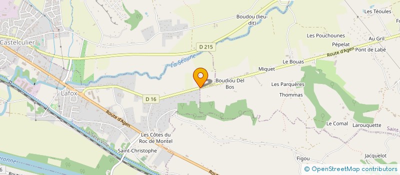 localisation de l'entreprise MIICEY  LAFOX