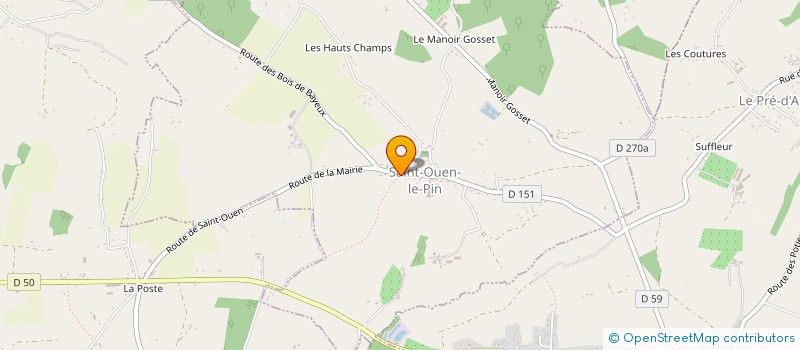 localisation de l'entreprise MIIO  SAINT-OUEN-LE-PIN