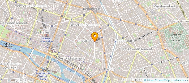 localisation de l'entreprise MIISTA LIFESTYLE PARIS à PARIS