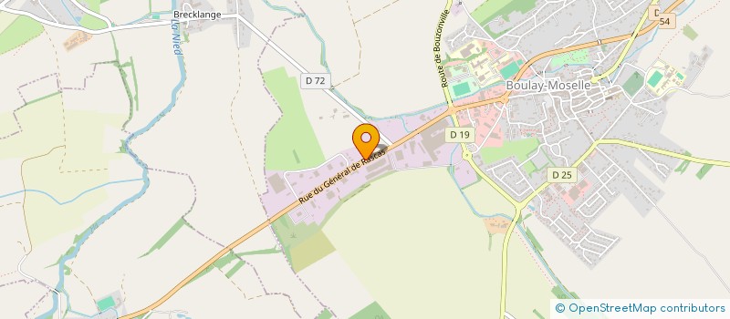 localisation de l'entreprise MIITEC à BOULAY-MOSELLE
