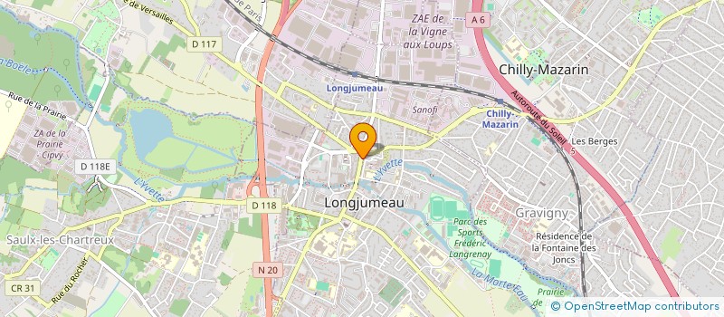 localisation de l'entreprise MIJ à LONGJUMEAU