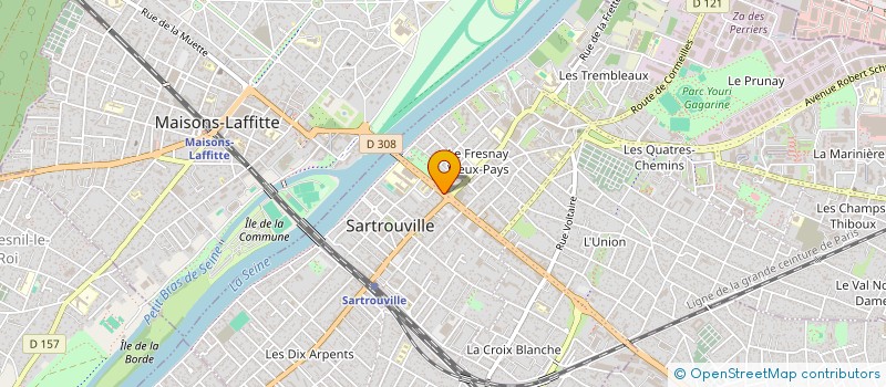 localisation de l'entreprise MIJ INSIGHTS à SARTROUVILLE