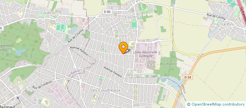 localisation de l'entreprise MIJA à COURTRY