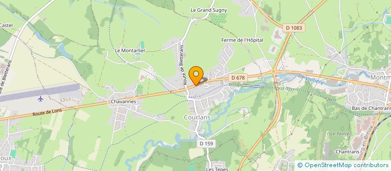 localisation de l'entreprise MIJA  COURLANS