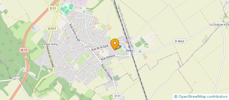 localisation de l'entreprise MIJAFRA à VIMY