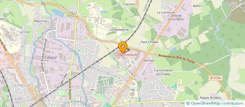 localisation de l'entreprise MIJAGHO à BOURG-EN-BRESSE