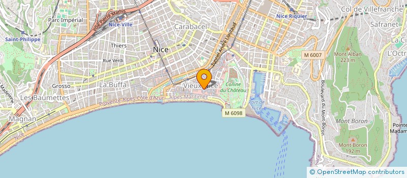 localisation de l'entreprise MIJANA à NICE