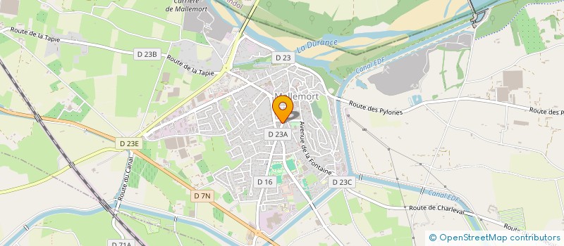 localisation de l'entreprise MIJAPA à MALLEMORT