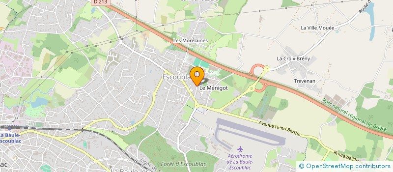 localisation de l'entreprise MIJE  LA BAULE-ESCOUBLAC