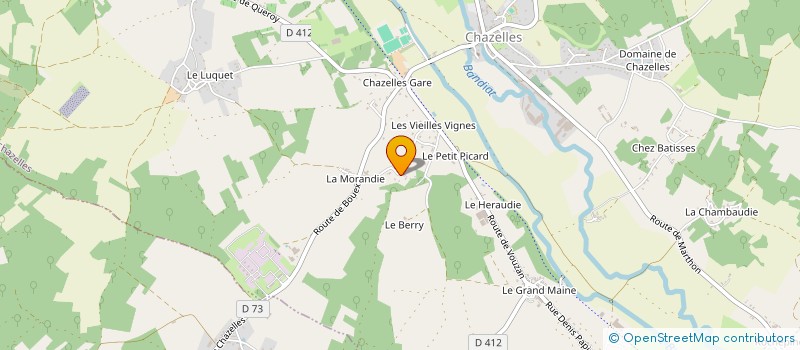 localisation de l'entreprise MIJE DEV à CHAZELLES