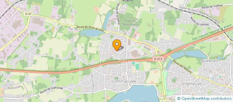 localisation de l'entreprise MIJEAN  SAINT-NAZAIRE