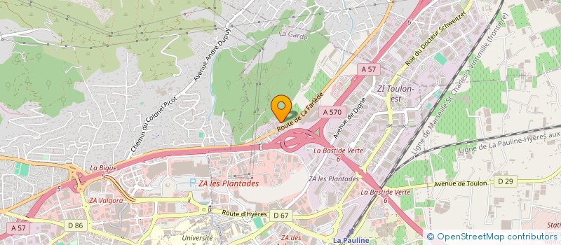 localisation de l'entreprise MIJEANPAT  LA GARDE